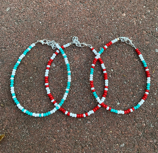 Candy Cane Bracelet